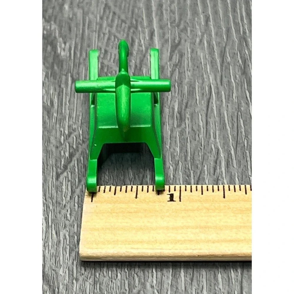 Vtg 1981 Playmobil Geobra Green Rocking Horse Dollhouse Toy Accessory 3174331